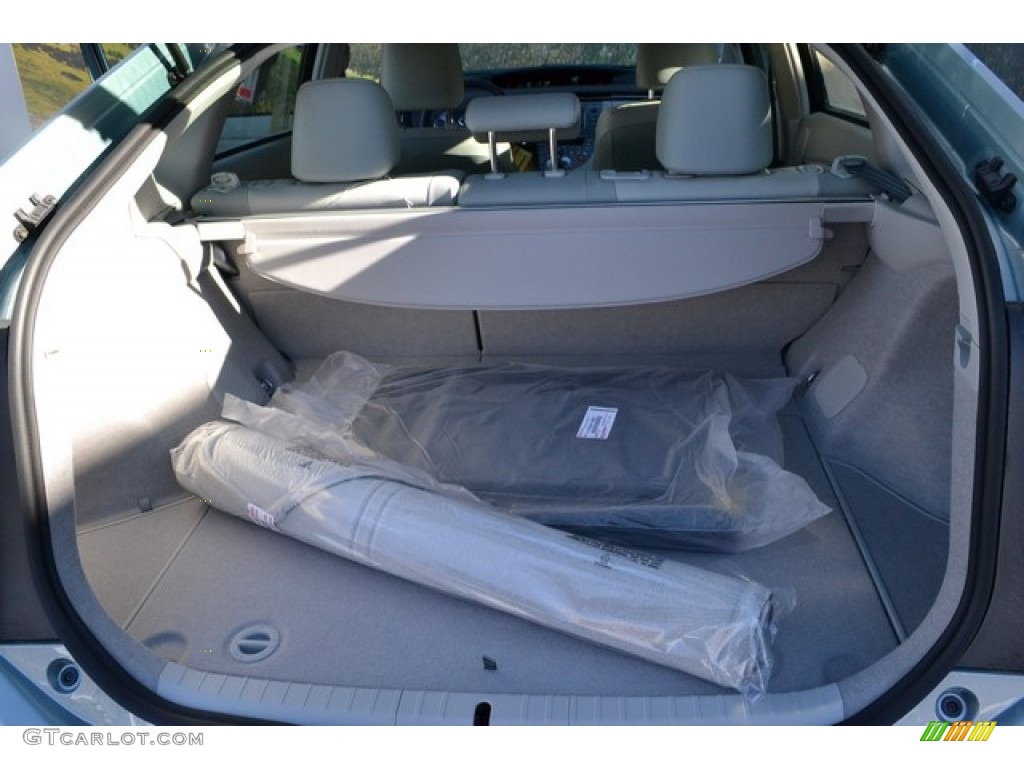 2015 Prius Four Hybrid - Sea Glass Pearl / Misty Gray photo #8