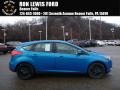 2016 Blue Candy Ford Focus SE Hatch  photo #1
