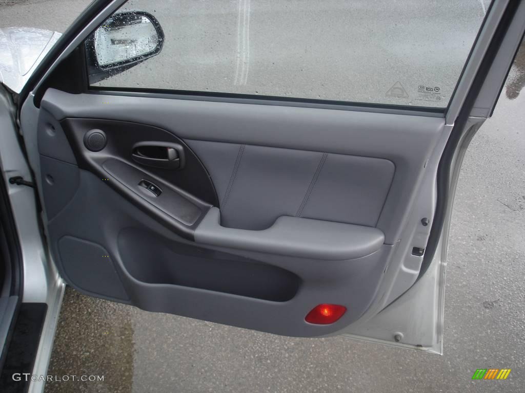 2004 Elantra GT Sedan - Sterling Silver / Gray photo #10