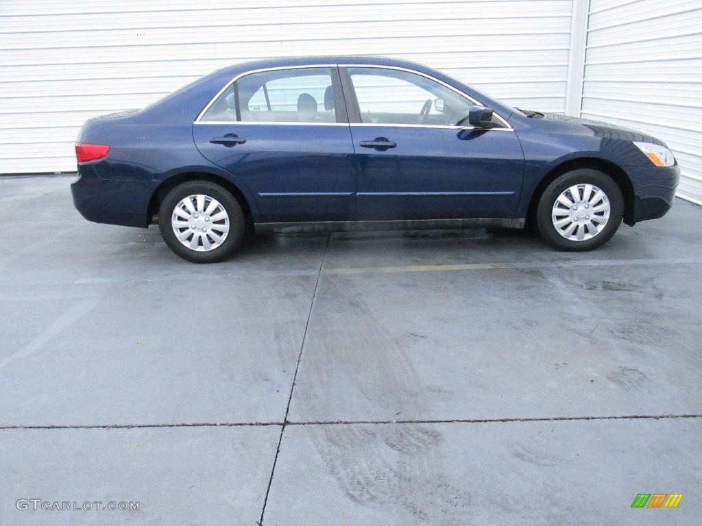 2005 Accord LX Sedan - Eternal Blue Pearl / Gray photo #8