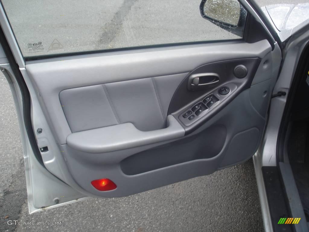 2004 Elantra GT Sedan - Sterling Silver / Gray photo #12