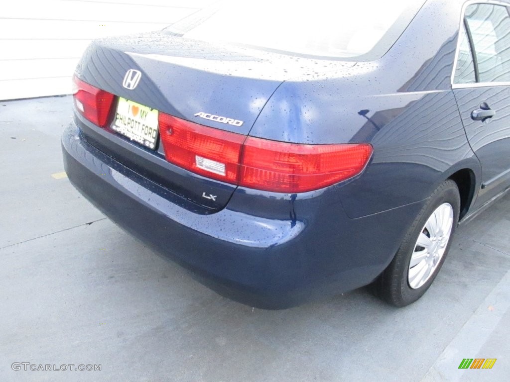 2005 Accord LX Sedan - Eternal Blue Pearl / Gray photo #12