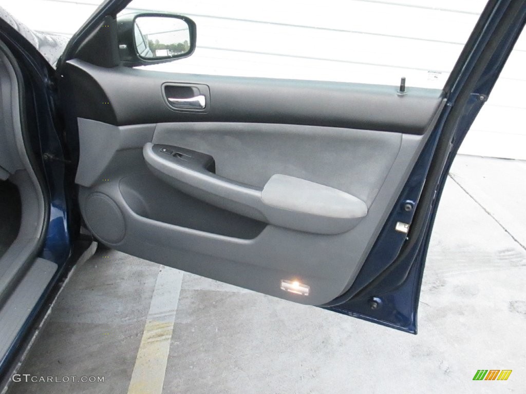 2005 Accord LX Sedan - Eternal Blue Pearl / Gray photo #23