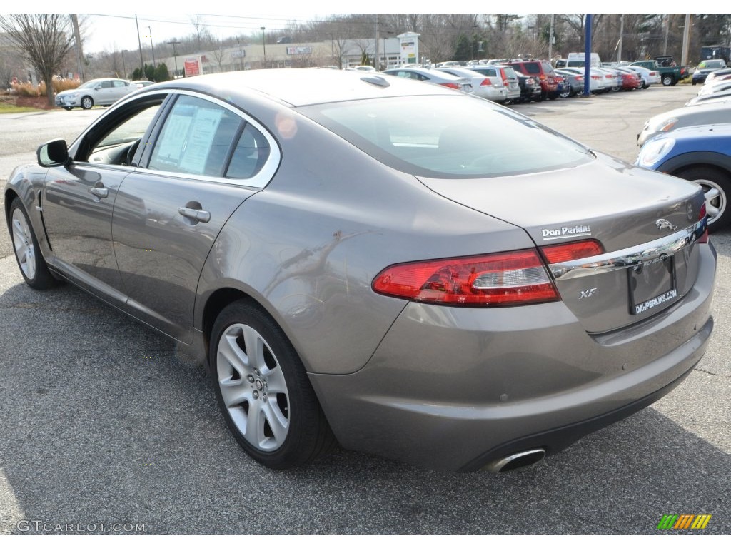 2009 XF Luxury - Lunar Grey Metallic / Charcoal/Charcoal photo #10