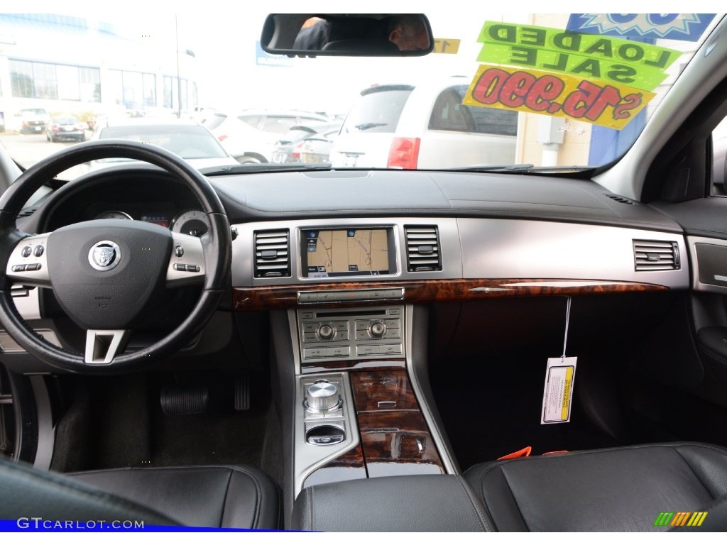 2009 XF Luxury - Lunar Grey Metallic / Charcoal/Charcoal photo #12