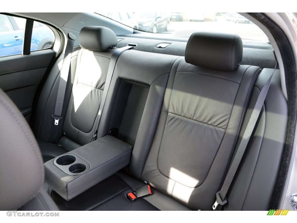 2009 XF Luxury - Lunar Grey Metallic / Charcoal/Charcoal photo #19