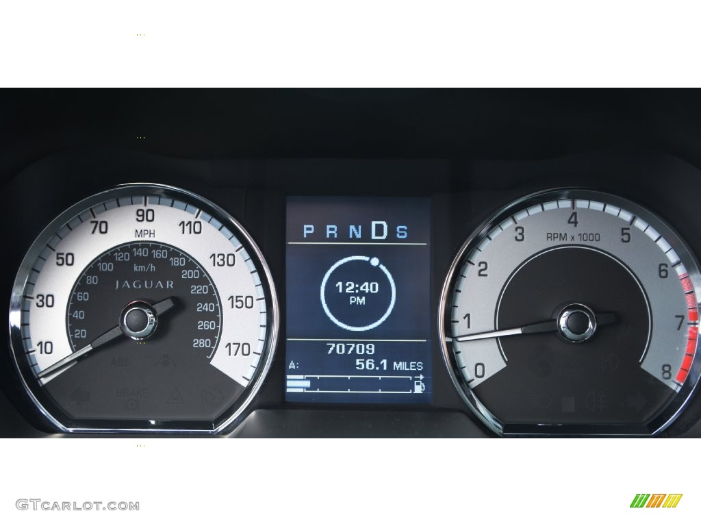 2009 XF Luxury - Lunar Grey Metallic / Charcoal/Charcoal photo #20