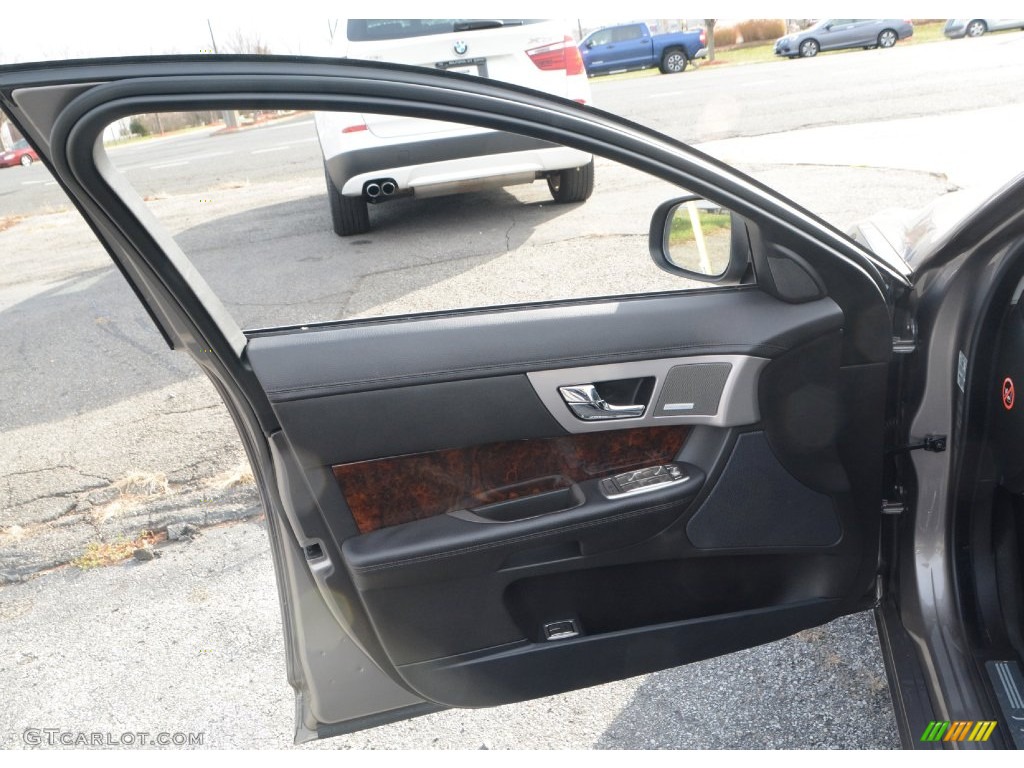2009 XF Luxury - Lunar Grey Metallic / Charcoal/Charcoal photo #24
