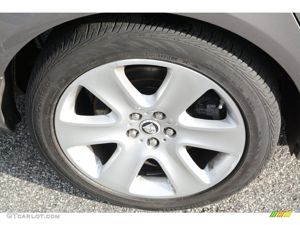 2009 XF Luxury - Lunar Grey Metallic / Charcoal/Charcoal photo #27