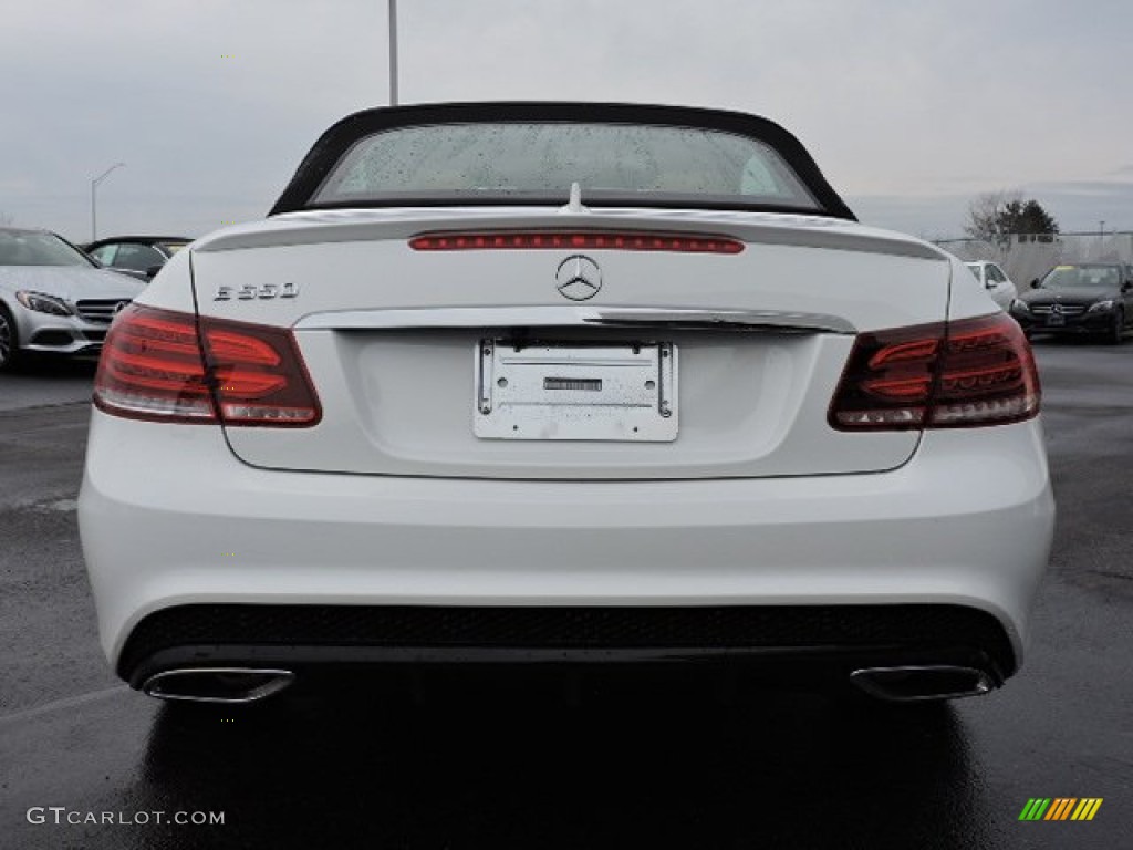 2016 E 550 Cabriolet - Polar White / Natural Beige/Black photo #4