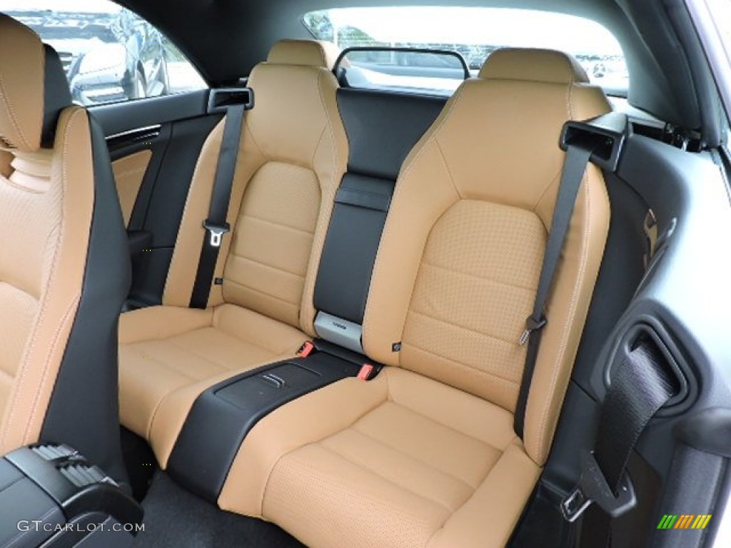 2016 Mercedes-Benz E 550 Cabriolet Rear Seat Photo #109612125