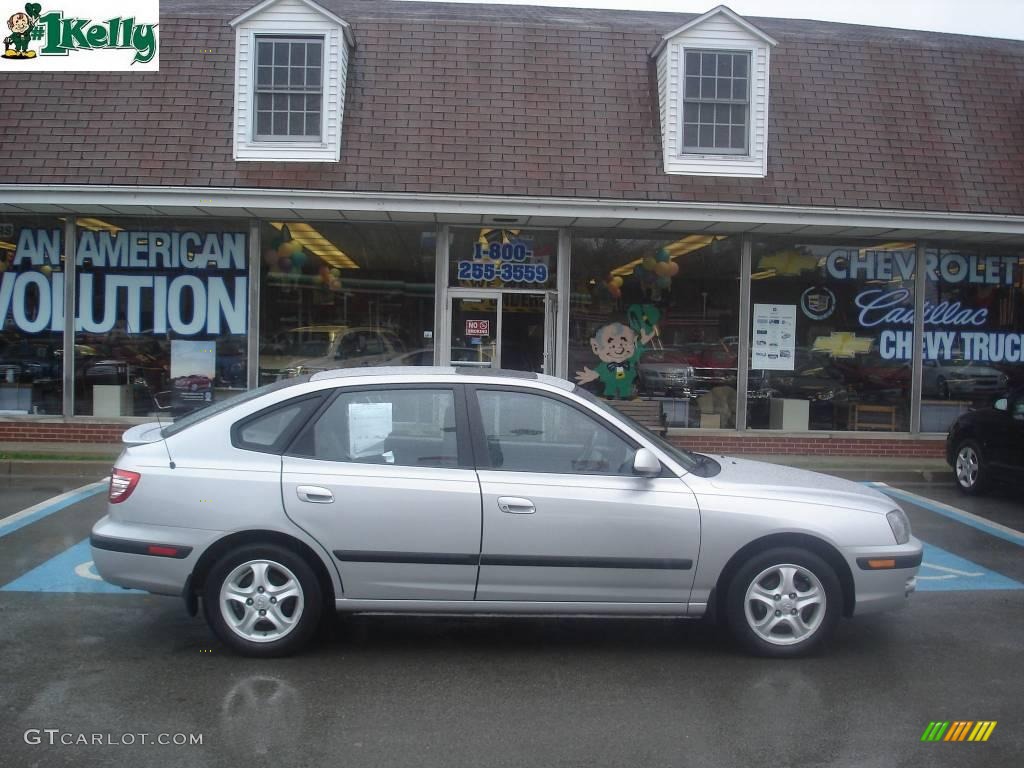 2006 Elantra GT Hatchback - Sterling Silver / Gray photo #1