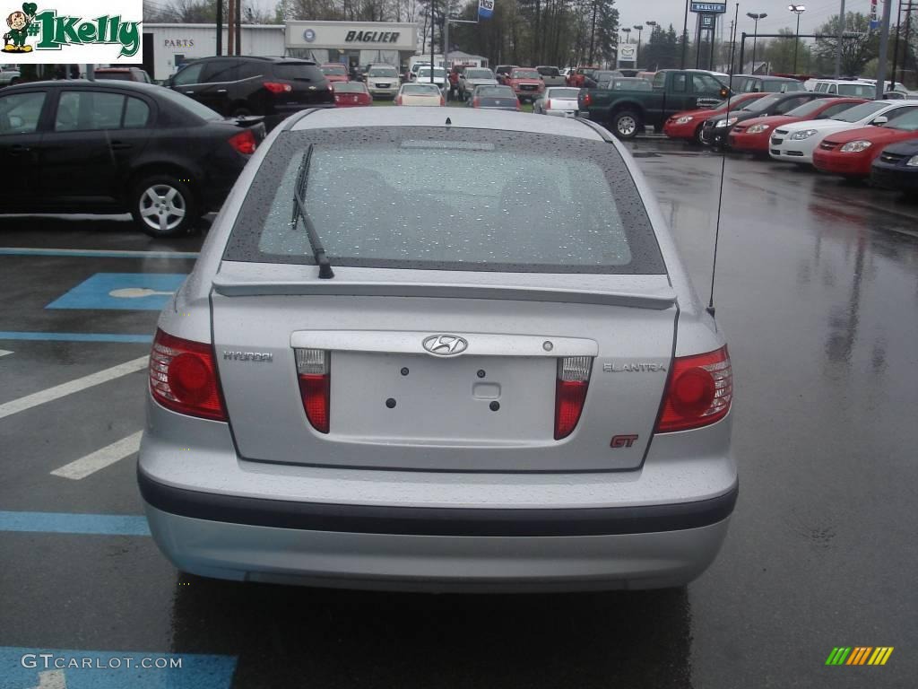 2006 Elantra GT Hatchback - Sterling Silver / Gray photo #3
