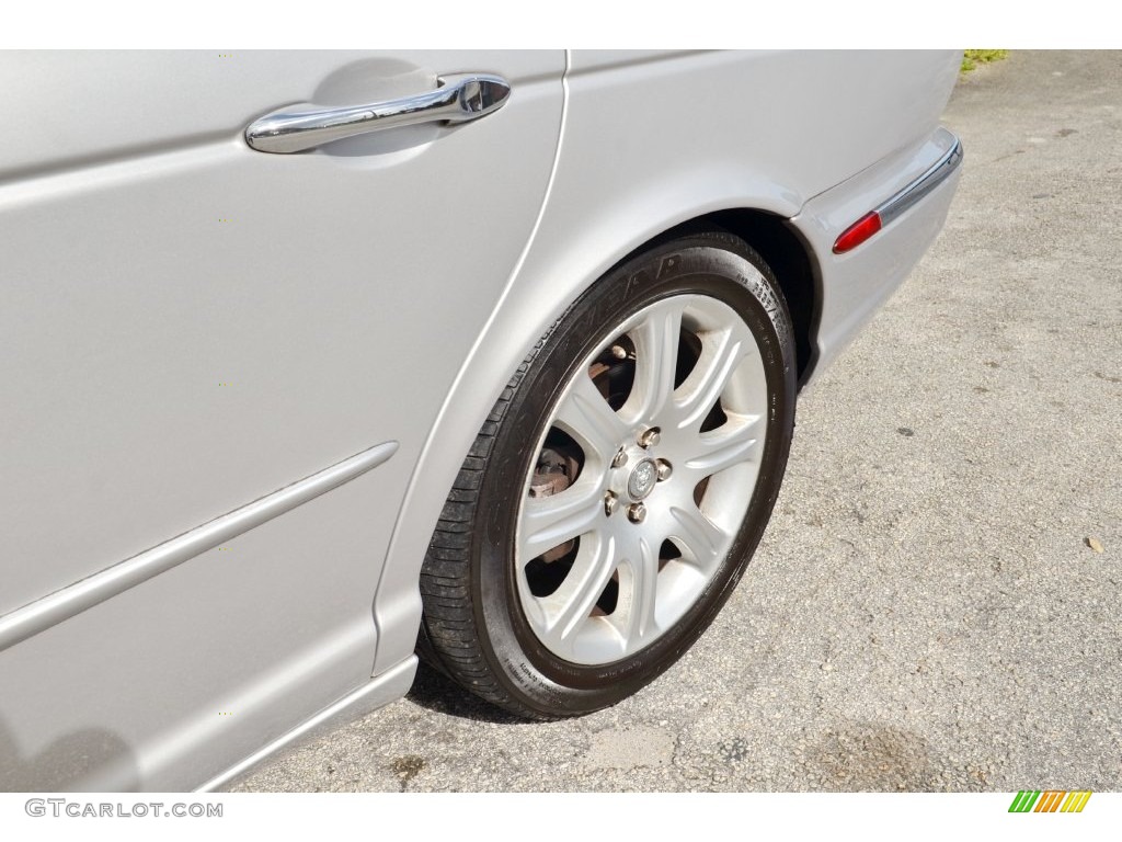 2004 XJ XJ8 - Platinum Silver Metallic / Charcoal photo #55