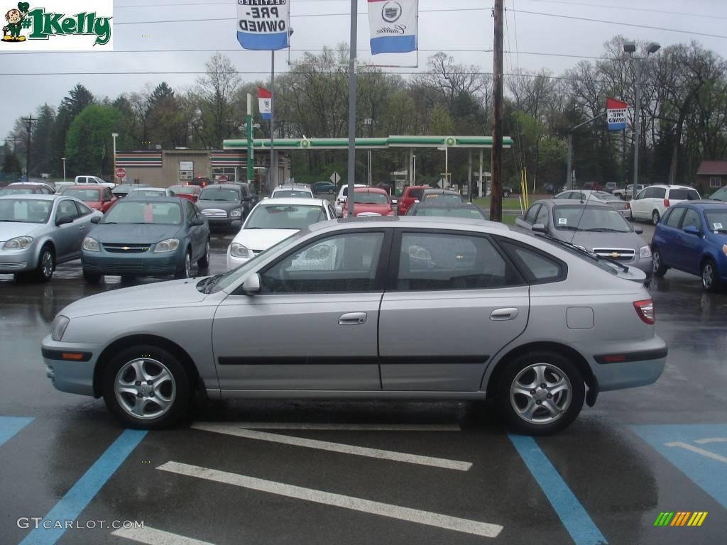 2006 Elantra GT Hatchback - Sterling Silver / Gray photo #5