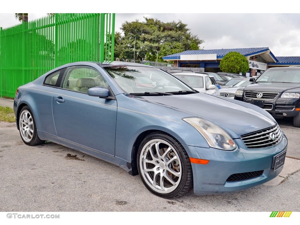 Lakeshore Slate Blue 2005 Infiniti G 35 Coupe Exterior Photo #109613831