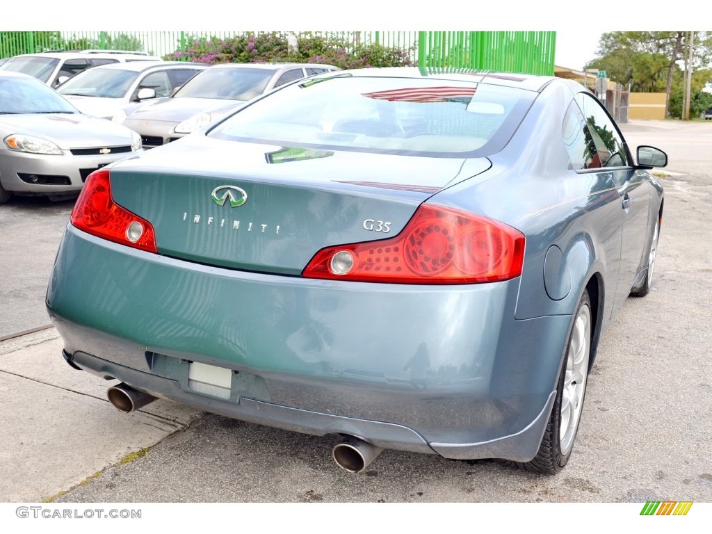 2005 G 35 Coupe - Lakeshore Slate Blue / Wheat photo #31