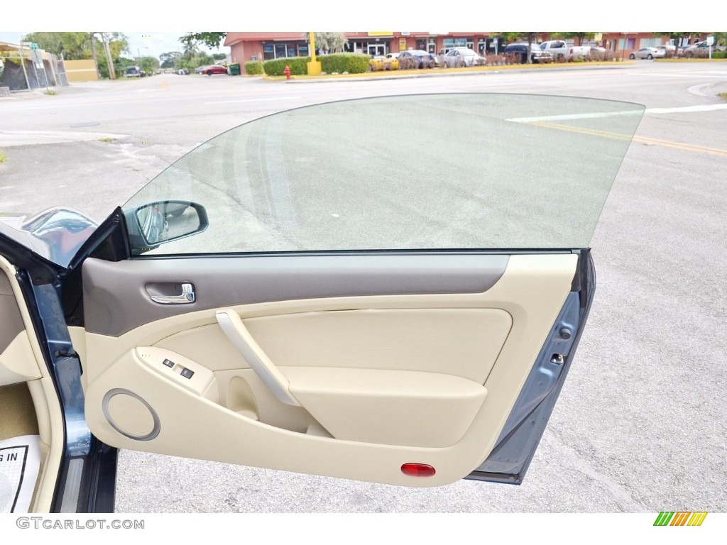 2005 G 35 Coupe - Lakeshore Slate Blue / Wheat photo #35