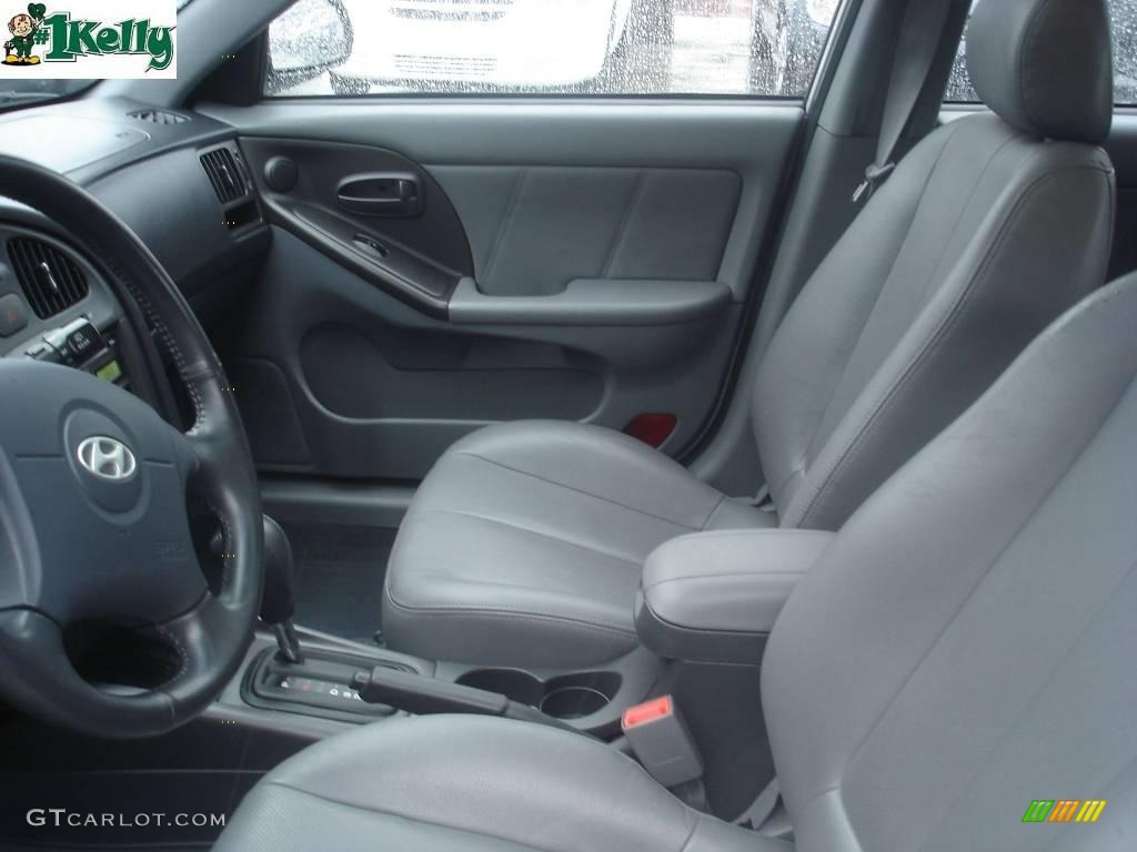 2006 Elantra GT Hatchback - Sterling Silver / Gray photo #8