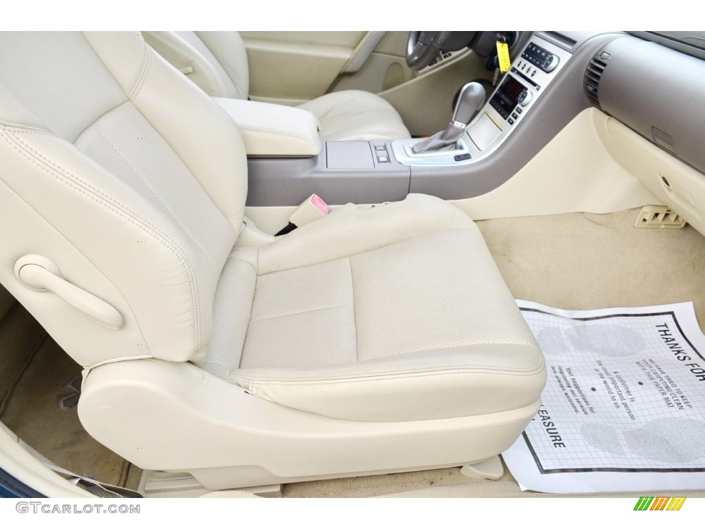 2005 G 35 Coupe - Lakeshore Slate Blue / Wheat photo #38