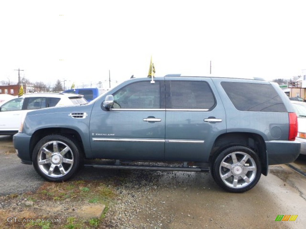 2008 Escalade AWD - Stealth Gray / Ebony photo #3