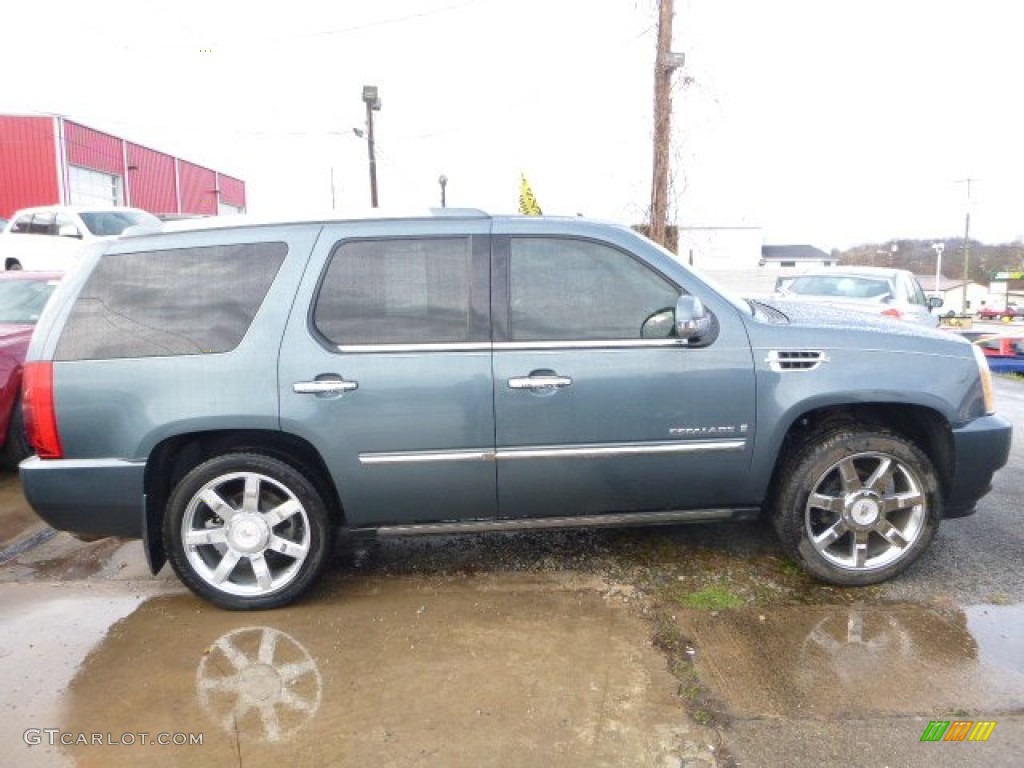 2008 Escalade AWD - Stealth Gray / Ebony photo #10