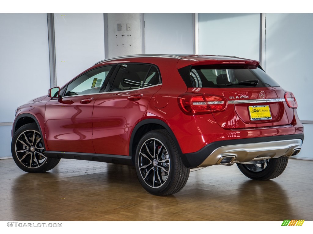2016 GLA 250 - Jupiter Red / Black photo #3