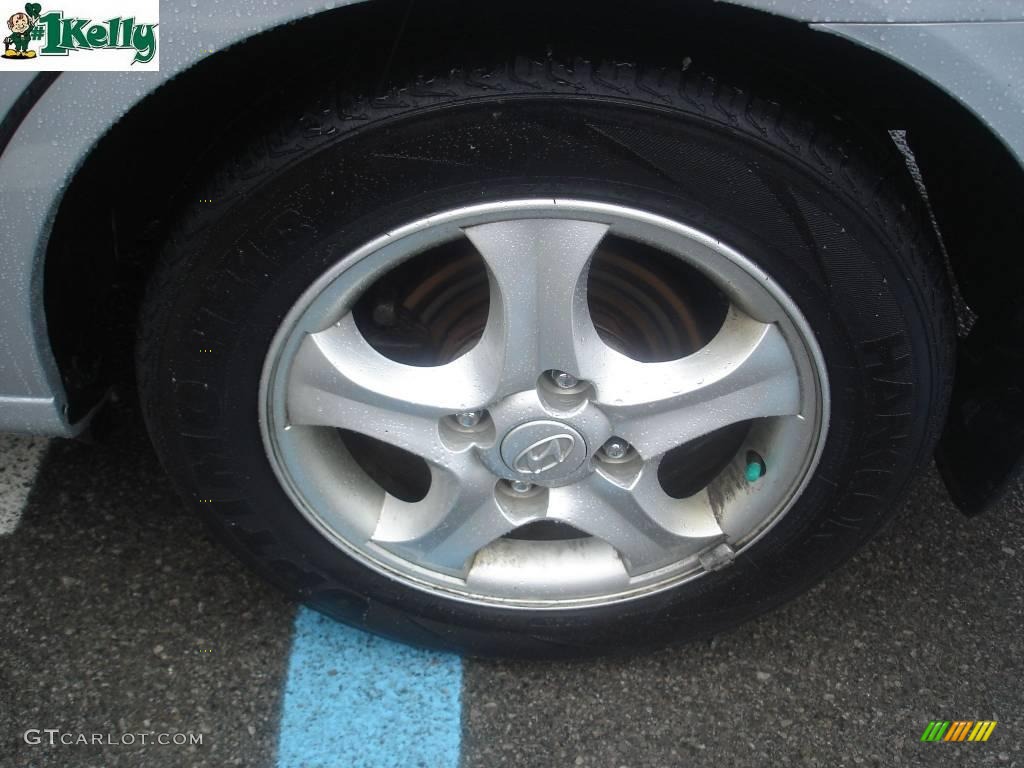 2006 Elantra GT Hatchback - Sterling Silver / Gray photo #13