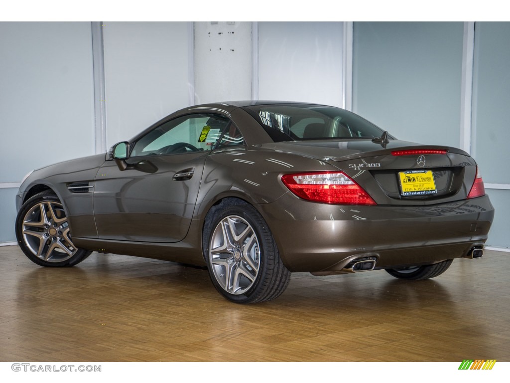 2016 SLK 300 Roadster - Indium Grey Metallic / Bengal Red/Black photo #3