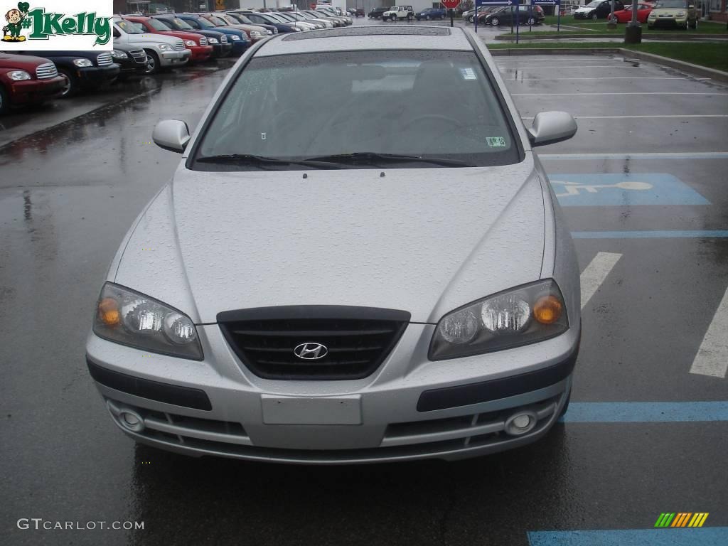 2006 Elantra GT Hatchback - Sterling Silver / Gray photo #15
