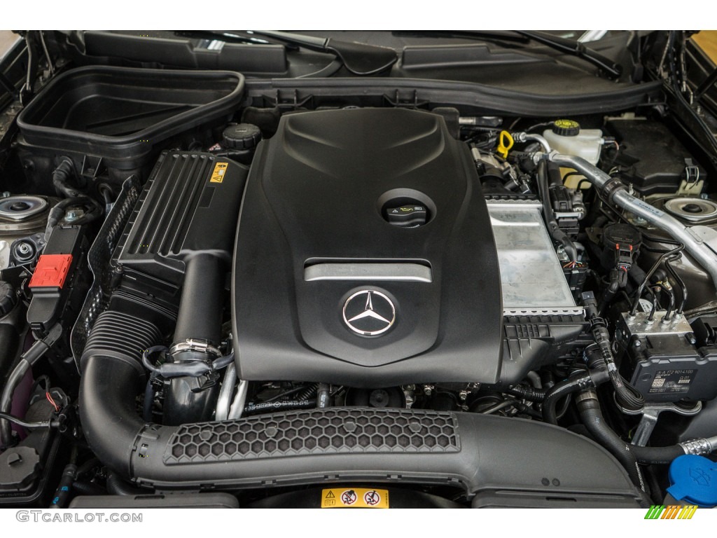 2016 Mercedes-Benz SLK 300 Roadster 2.0 Liter DI Turbocharged DOHC 16-Valve VVT 4 Cylinder Engine Photo #109615799