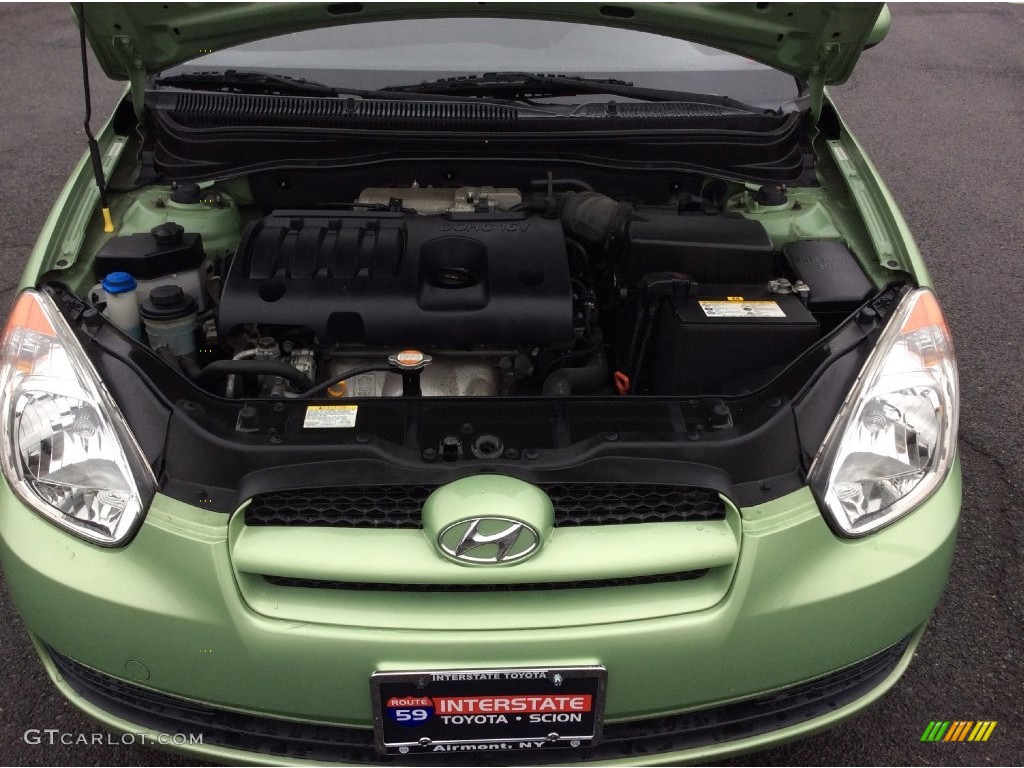 2010 Accent GS 3 Door - Apple Green / Black photo #22