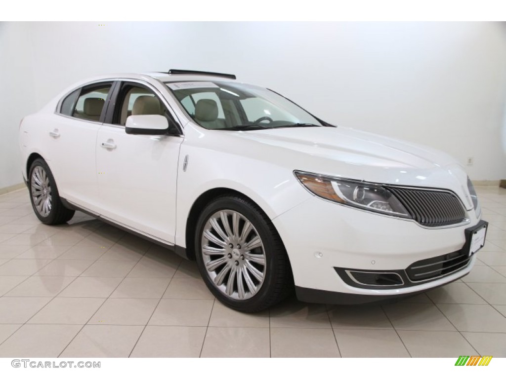 White Platinum Lincoln MKS