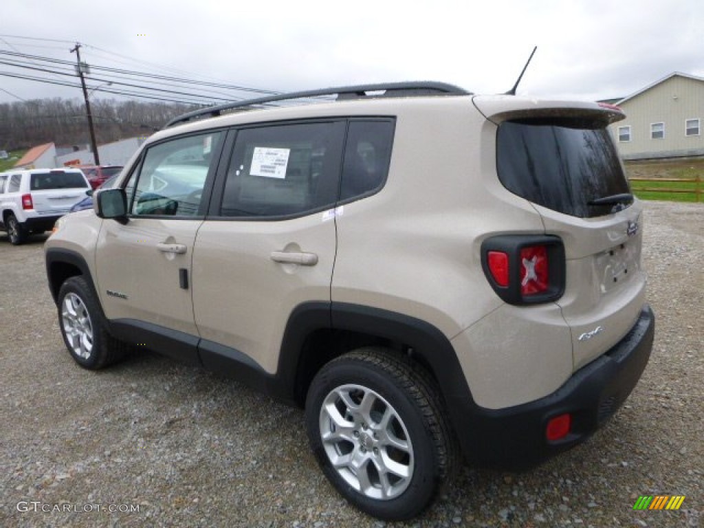 2016 Renegade Latitude 4x4 - Mojave Sand / Bark Brown/Ski Grey photo #3