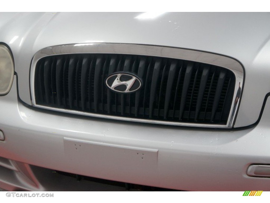 2003 Sonata GLS V6 - Brilliant Silver Metallic / Beige photo #41