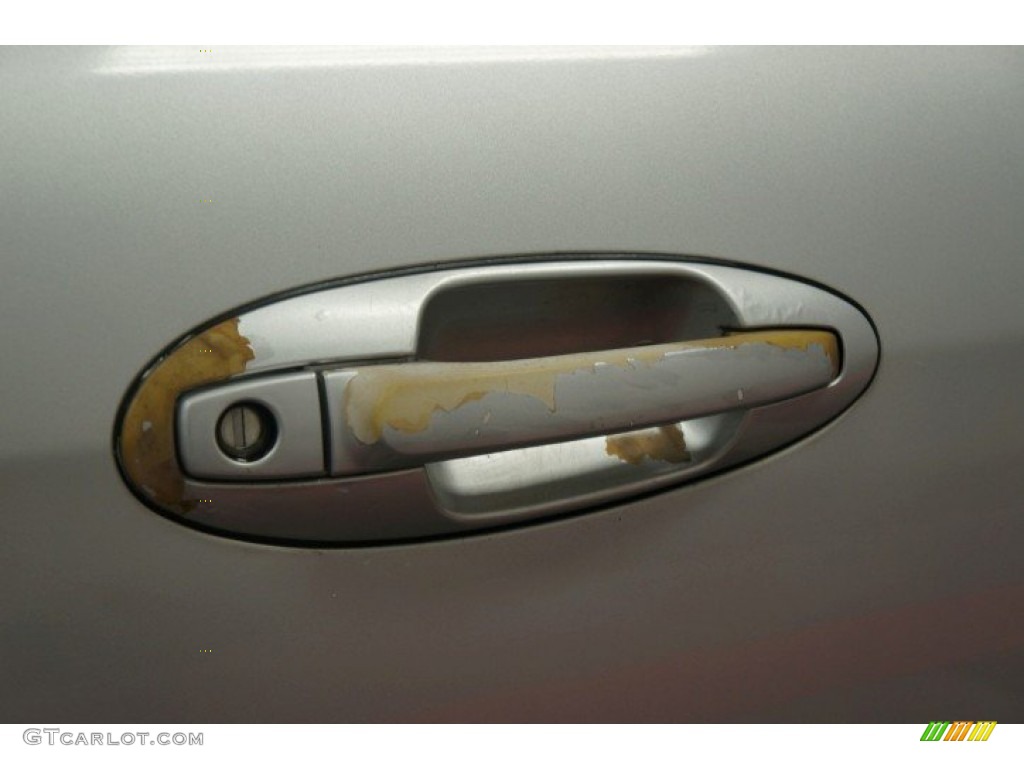 2003 Sonata GLS V6 - Brilliant Silver Metallic / Beige photo #49