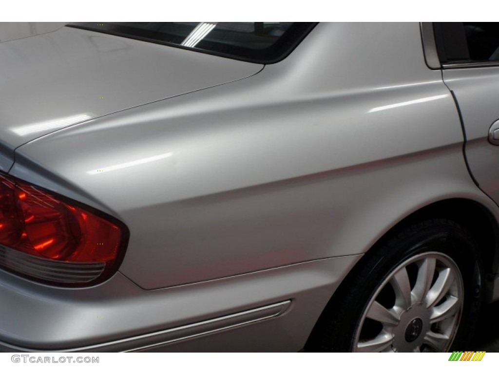 2003 Sonata GLS V6 - Brilliant Silver Metallic / Beige photo #56