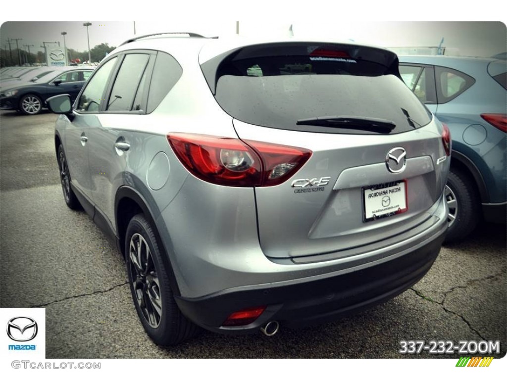 2016 CX-5 Grand Touring - Sonic Silver Metallic / Black photo #3