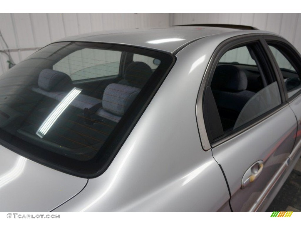 2003 Sonata GLS V6 - Brilliant Silver Metallic / Beige photo #77