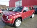 Deep Cherry Red Crystal Pearl 2016 Jeep Patriot Latitude Exterior