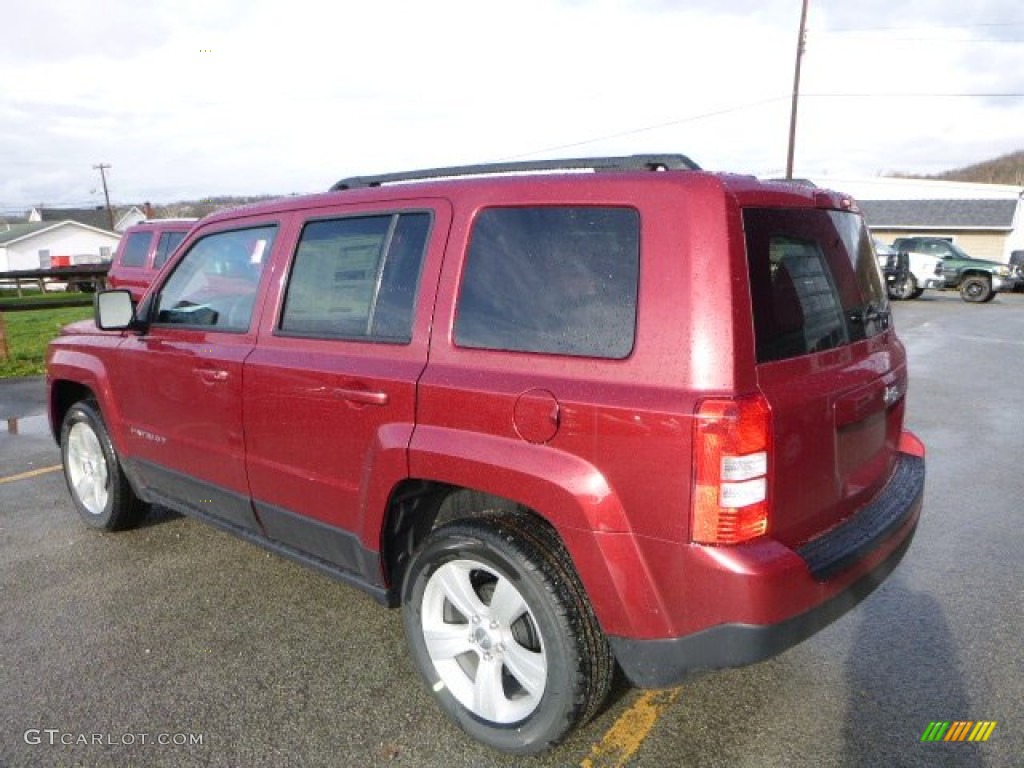 Deep Cherry Red Crystal Pearl 2016 Jeep Patriot Latitude Exterior Photo #109623549