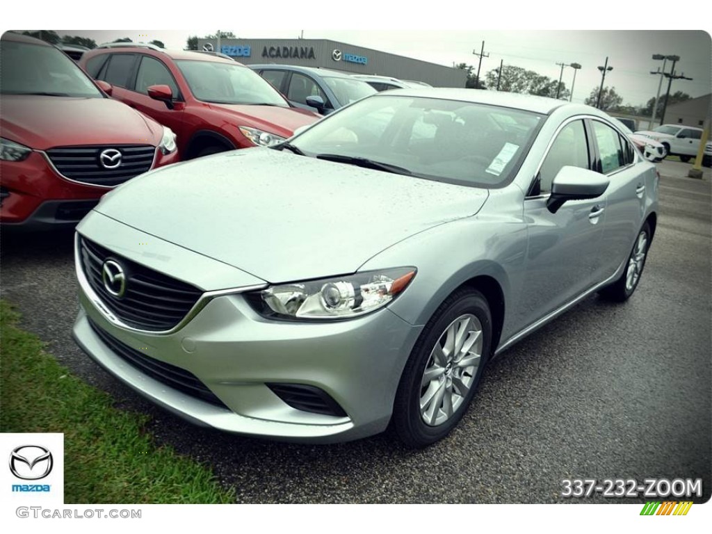 2016 Mazda6 Sport - Sonic Silver Metallic / Black photo #1