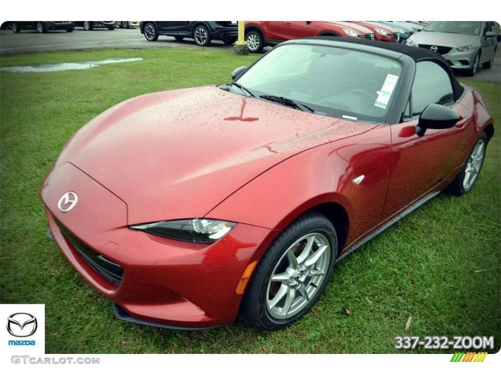 2016 MX-5 Miata Sport Roadster - Soul Red Metallic / Black photo #1