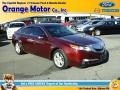 Basque Red Pearl 2010 Acura TL 3.5