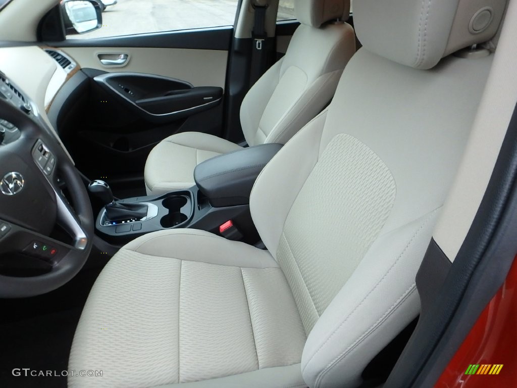 Beige Interior 2016 Hyundai Santa Fe Sport AWD Photo #109624928