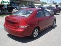 2008 Spicy Red Kia Spectra EX Sedan  photo #2