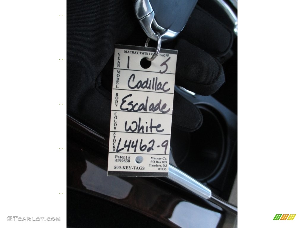 2015 Escalade Premium 4WD - White Diamond Tricoat / Shale/Cocoa photo #24