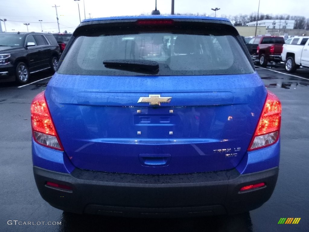 2016 Trax LS AWD - Brilliant Blue Metallic / Jet Black photo #7