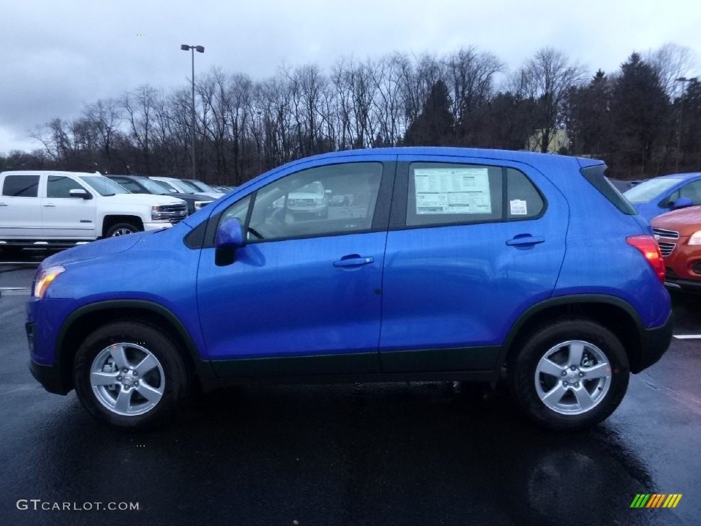 2016 Trax LS AWD - Brilliant Blue Metallic / Jet Black photo #10