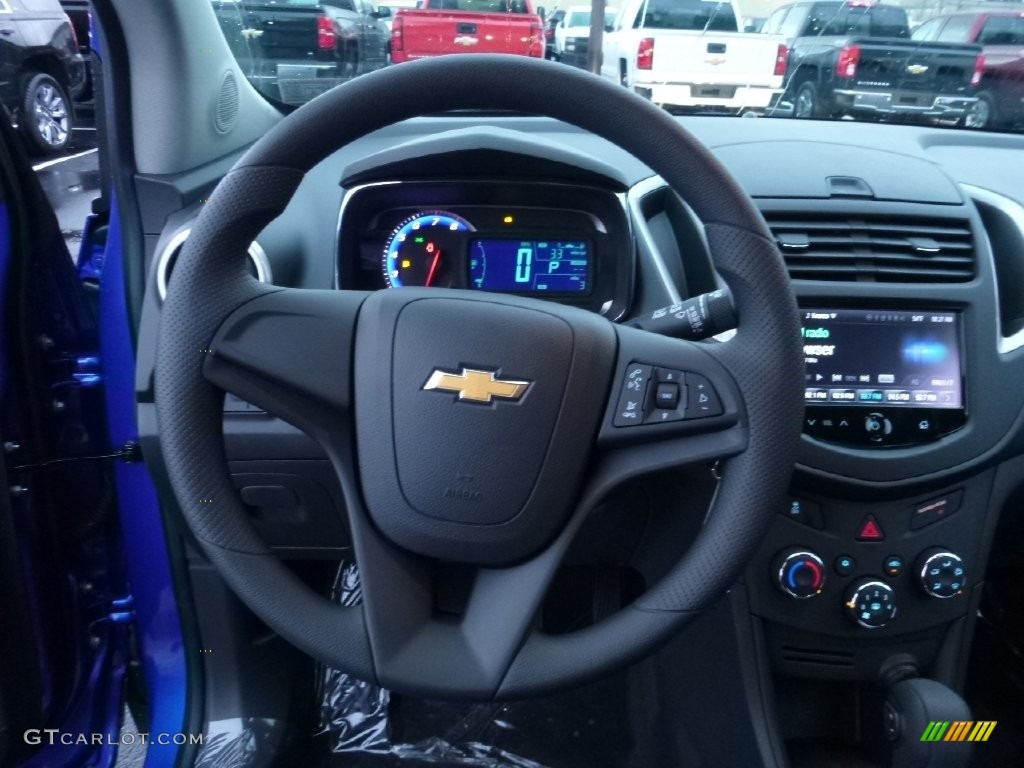 2016 Trax LS AWD - Brilliant Blue Metallic / Jet Black photo #18